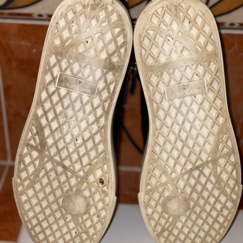 Giuseppe Zanotti Snake & Croc High-Top Sneaker - Picture 8 of 8
